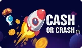 Cash or Crash crash játék a Vipsta Casino lobbijában
