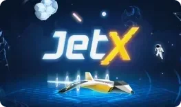 JetX crash játék a Vipsta Casino lobbijában