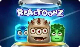 Reactoonz nyerőgép a Vipsta Casino lobbijában